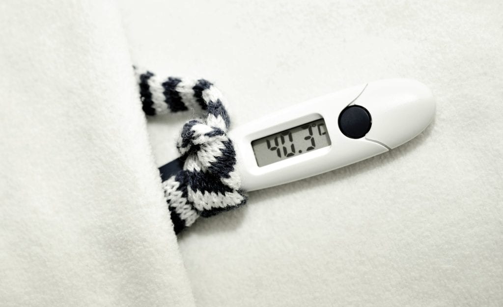 fever thermometer, fever, disease