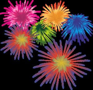 fireworks, new year's eve, sparkler